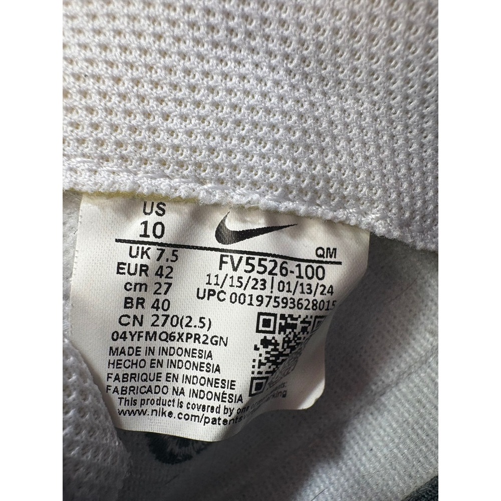 Nike White and Brown Women's Sneakers - Picture 7 of 10